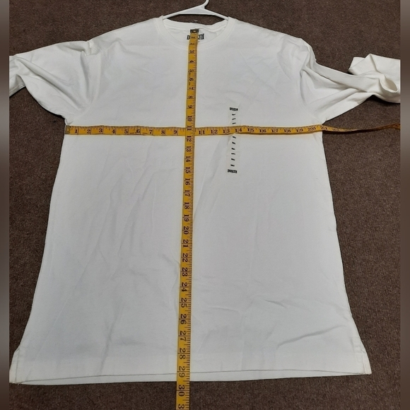 Duluth Trading Co Men's White Longtail T New Without Tags Size Small - Picture 4 of 5